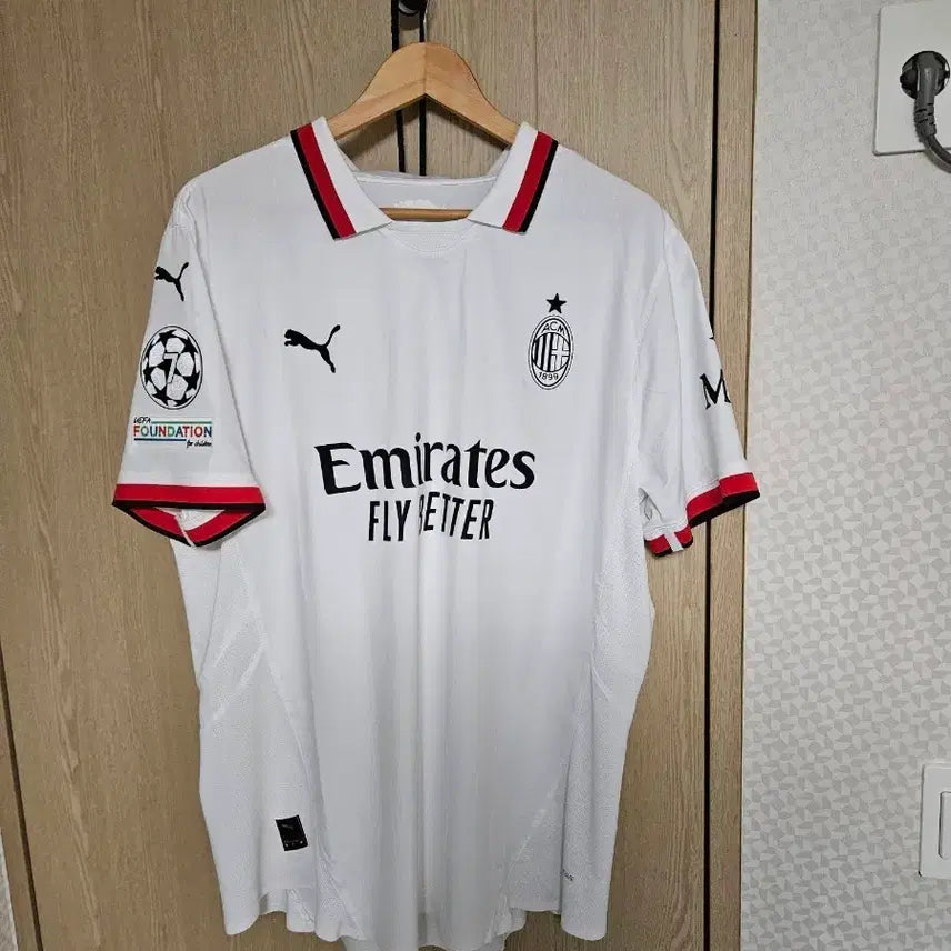 [BUNJANG] AC Milan 24/25 Rafael Leão #10 Away Authentic Jersey (3XL) / 24-25 AC밀란 10번 레앙 어웨이 어센틱 유니폼 팔아요(3xl)