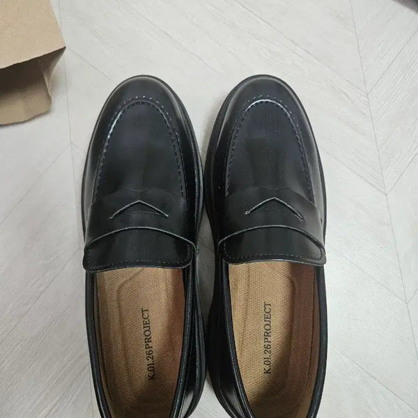 [BUNJANG] 26PROJECT Black Loafers Size 270 / K.01 26PROJECT 블랙 로퍼 270사이즈