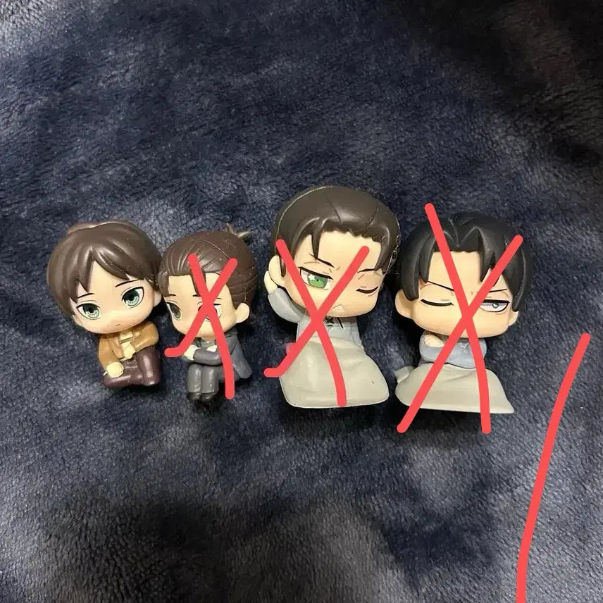 [BUNJANG] Attack on Titan Eren Machiboke Gacha Figure / 진격의거인 에렌  가챠  마치보케