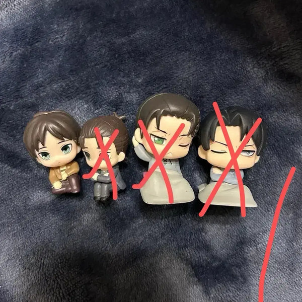 [BUNJANG] Attack on Titan Eren Machiboke Gacha Figure / 진격의거인 에렌  가챠  마치보케
