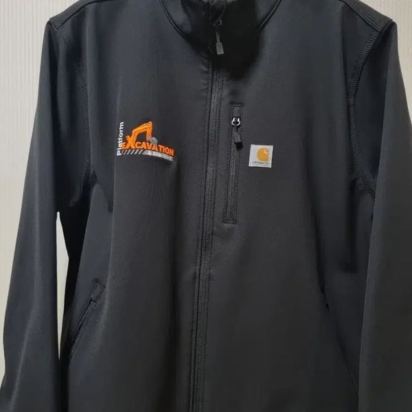 [BUNJANG] Carhartt Crowley Softshell Rain Jacket Black XXL / 칼하트 크로울리 소프트쉘 레인 자켓 블랙 XXL