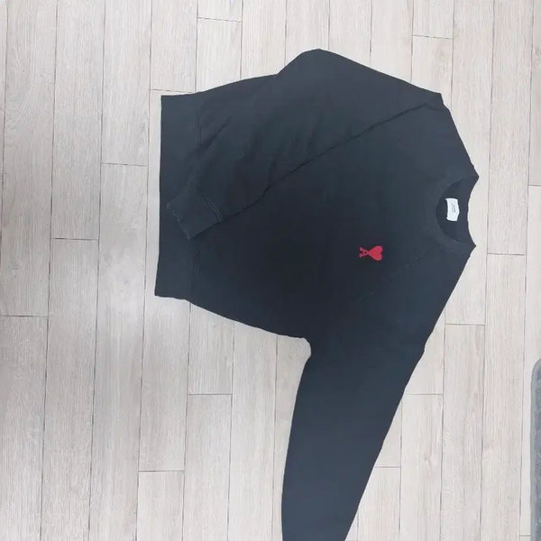 [BUNJANG] AMI Paris Heart Logo Sweatshirt XL / 정품 큐알 아미 하트로고 맨투맨 XL  ami 맨투맨