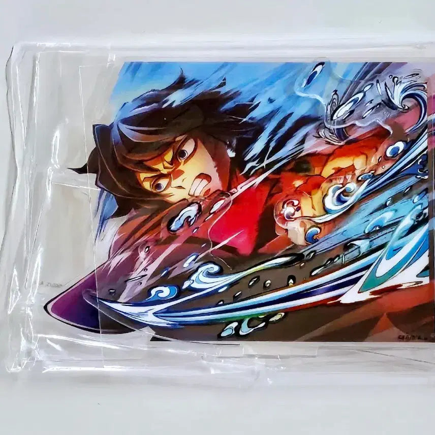 [BUNJANG] Demon Slayer Giyu Infinity Castle Kibisual Acrylic Standee (Sealed) / 귀멸의칼날 기유 무한성 키비주얼 아크릴 미개봉