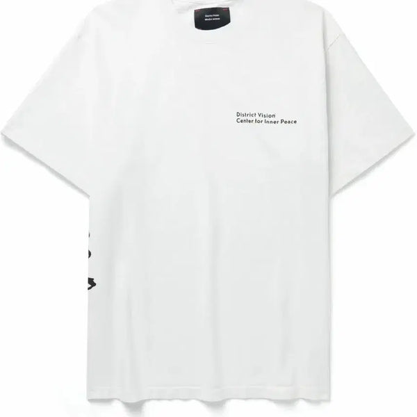 [BUNJANG] District Vision Karuna Logo-Print Recycled Cotton-Jersey T-Shirt XL / District Vision Karuna Logo-Print Jersey
