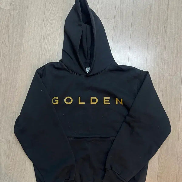 [BUNJANG] BTS Jungkook TSX LIVE Edition Golden Hoodie (Size M) / BTS 정국 후드티(TSX LIVE Edition)GOLDEN 사이즈m