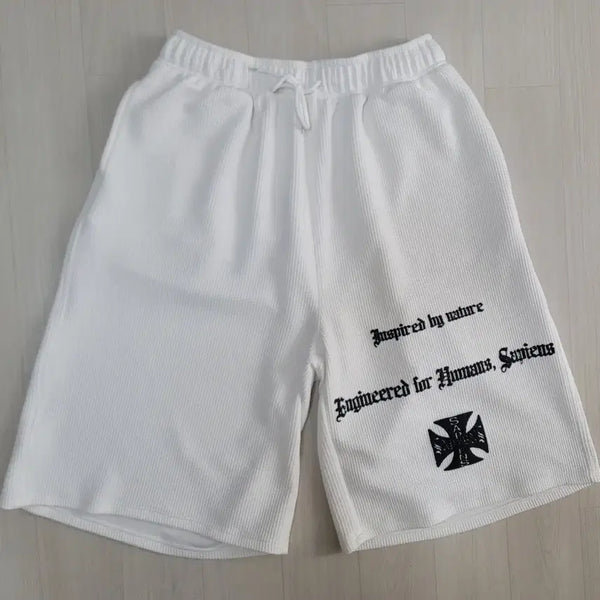 [BUNJANG] Sapiens Engineered Waffle Oversized Short Pants / (L,34-36)사피엔스 엔지니어드와플 오버핏 숏팬츠 반바지 판매합니다