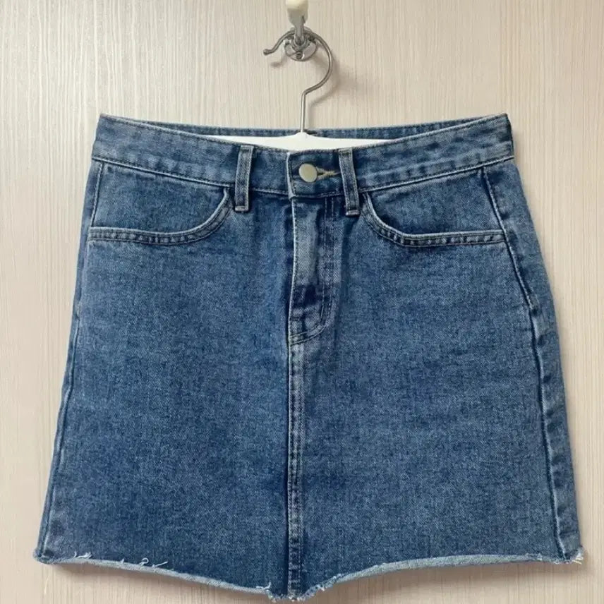 [BUNJANG] Denim Mini Skirt - S / 미니스커트 데님 S