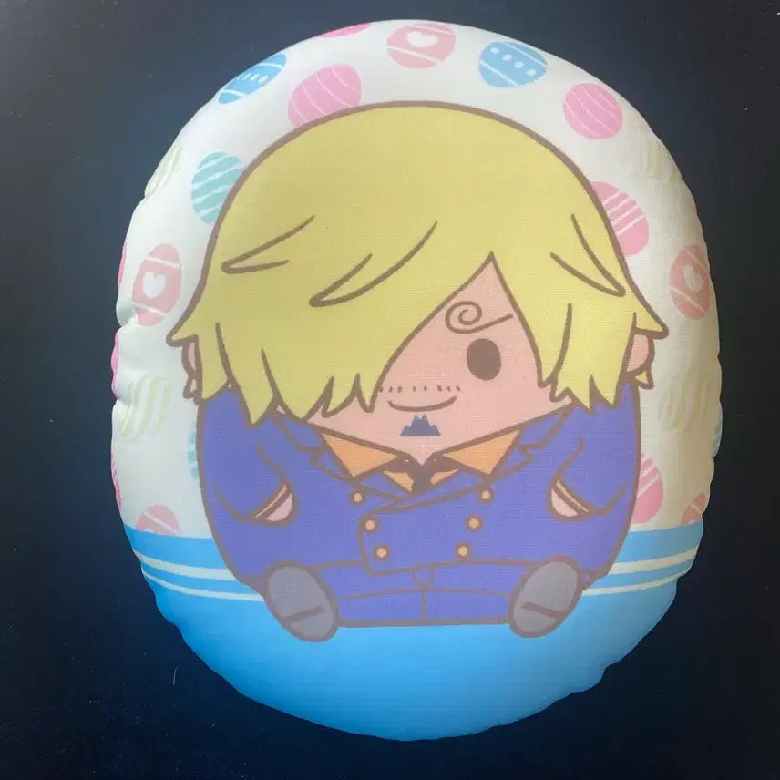 [BUNJANG] One Piece Chopper Egg-Shaped Cushion Zoro & Sanji / 원피스 달걀 모양의쿠션 조로 & 상디