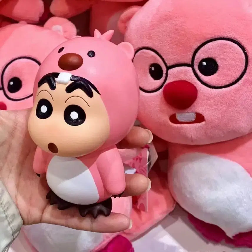 [BUNJANG] Crayon Shin-chan & Luffy Figure Set / 짱구 루피 피규어