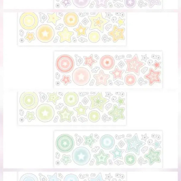 [BUNJANG] Lee Know Layered Kiss Cut Washi Tape Set / 리노 레이어드 키스컷 4종 마테띵