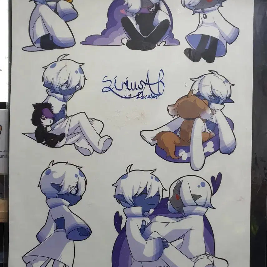[BUNJANG] JWUSHIP Cosmic Comics Sirius A/B Sticker Pack / 주우쉽 / 코스믹 코믹스 : 시리우스A,B 스티커팩