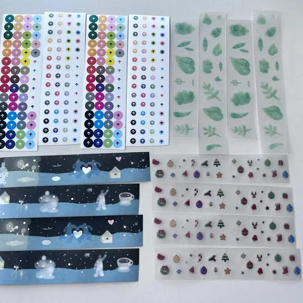 [BUNJANG] Glenn Davit Kiss Cut Sticker Set / 4종 글렌 다빛 키스컷