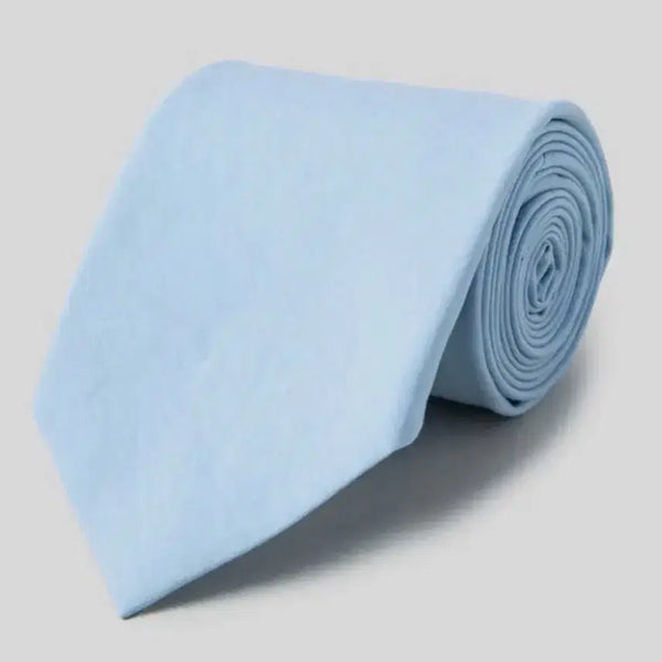 [BUNJANG] AURALEE Washed Pinstripe Twill Tie / 오라리 워시드 핀스 트윌 타이