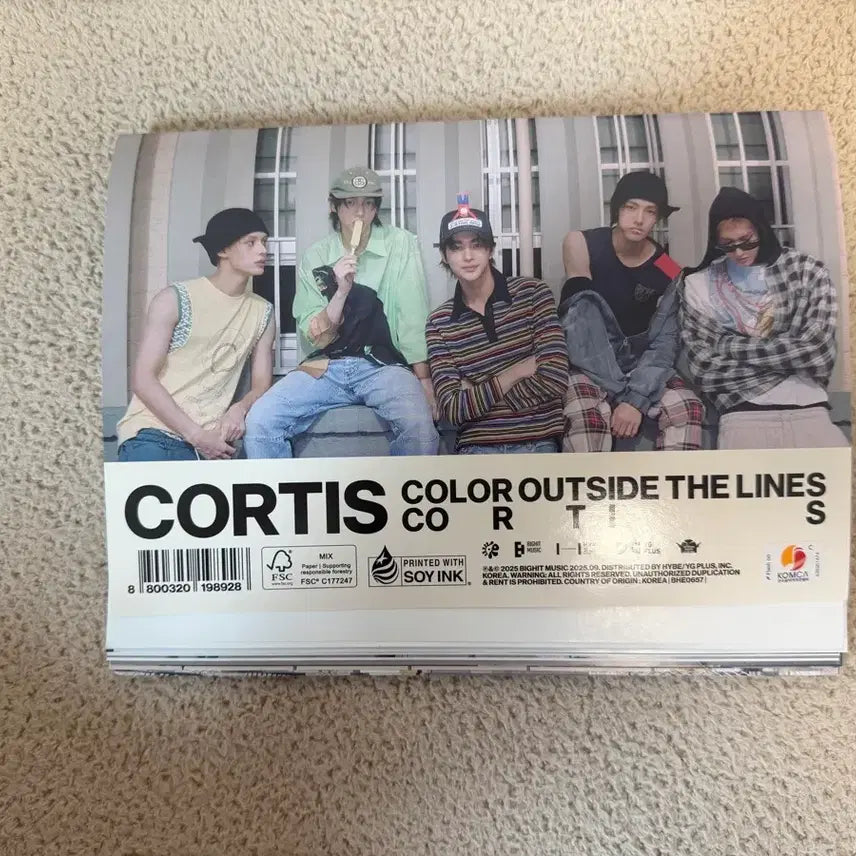[BUNJANG] Cortis COLOR OUTSIDE THE LINES Album / 코르티스 COLOR OUTSIDE THE LINES 앨범