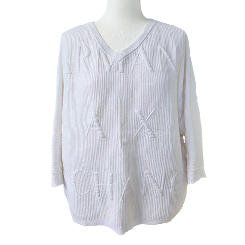 [BUNJANG] Armani Exchange V-Neck Knit Sweater / 아르마니 익스체인지  V넥 니트