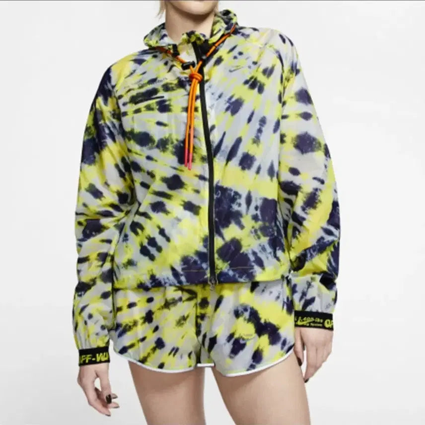 [BUNJANG] Nike Off-White Collaboration Windbreaker Set / "오프화이트"(xS)바막(s)반바지힙쌕 풀세트(새상품)