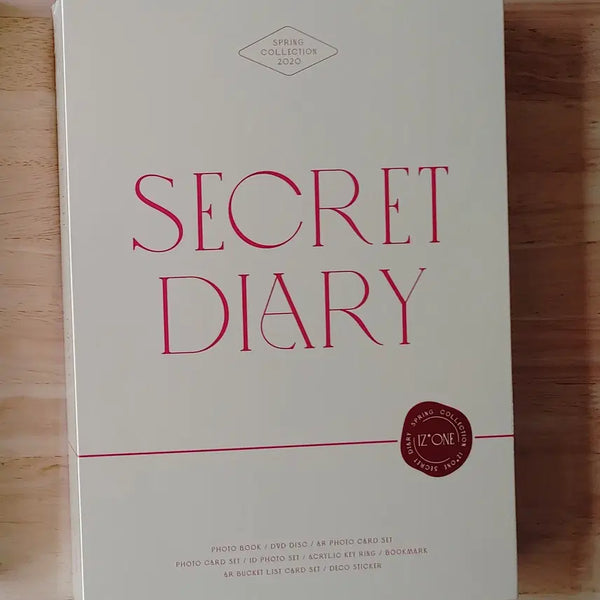 [BUNJANG] IZ*ONE Secret Diary Photobook (Sealed) / 아이즈원 시크릿 다이어리 포토북 미개봉