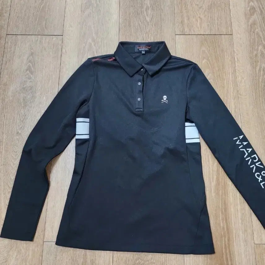 [BUNJANG] Mark &ロナ Golf Long Sleeve Polo T-Shirt Size 36 / 마크앤로나 골프 긴팔 카라 티셔츠
