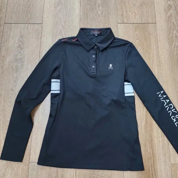 [BUNJANG] Mark &ロナ Golf Long Sleeve Polo T-Shirt Size 36 / 마크앤로나 골프 긴팔 카라 티셔츠