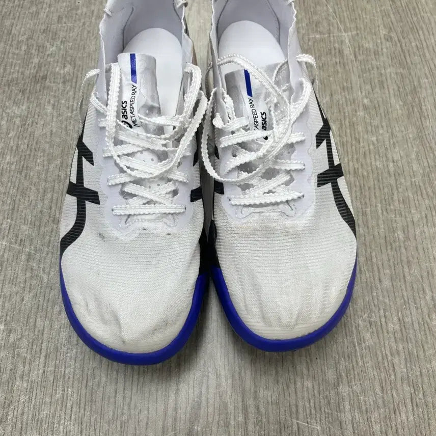 [BUNJANG] ASICS Metaspeed Sky Paris White/Cobalt Burst Running Shoes / 아식스 메타스피드 레이 화이트/코발트 버스트