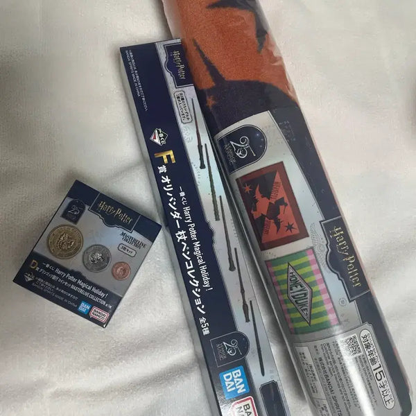 [BUNJANG] Ichiban Kuji Harry Potter C, D, F Prize Bundle Wand Pen Collection, Gringotts Coin Set, and Mat / )제일복권 해리포터 CDF상 일괄 지팡이 코인 매트