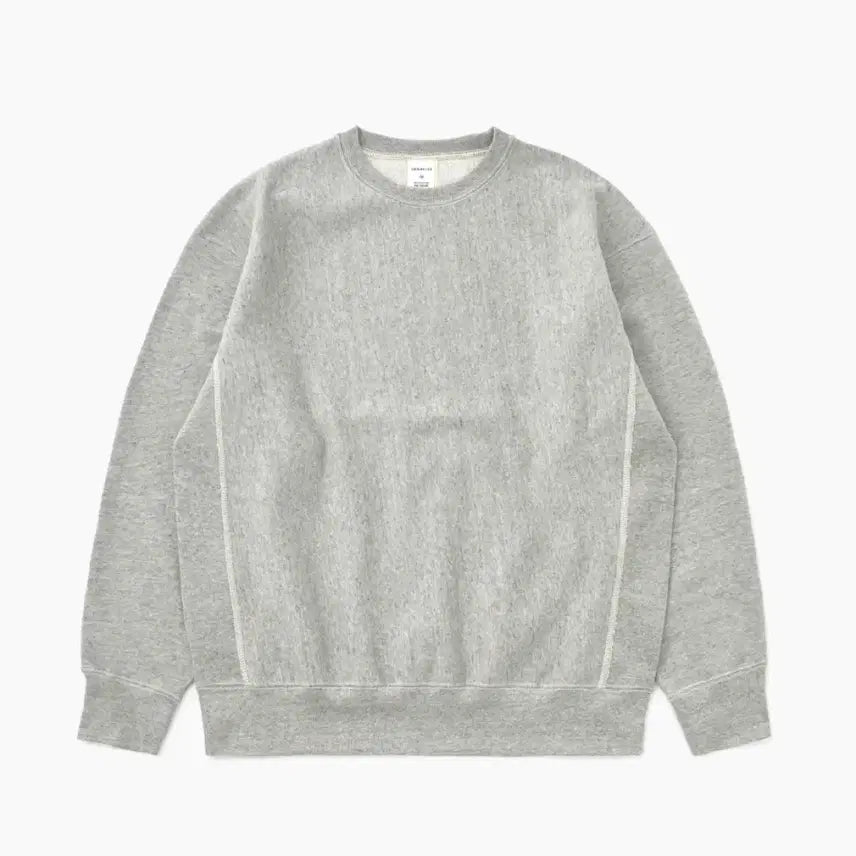 [BUNJANG] Khakis Original Crewneck Heather Grey Sweatshirt - Large / Khakis Original Crewneck Heather Grey