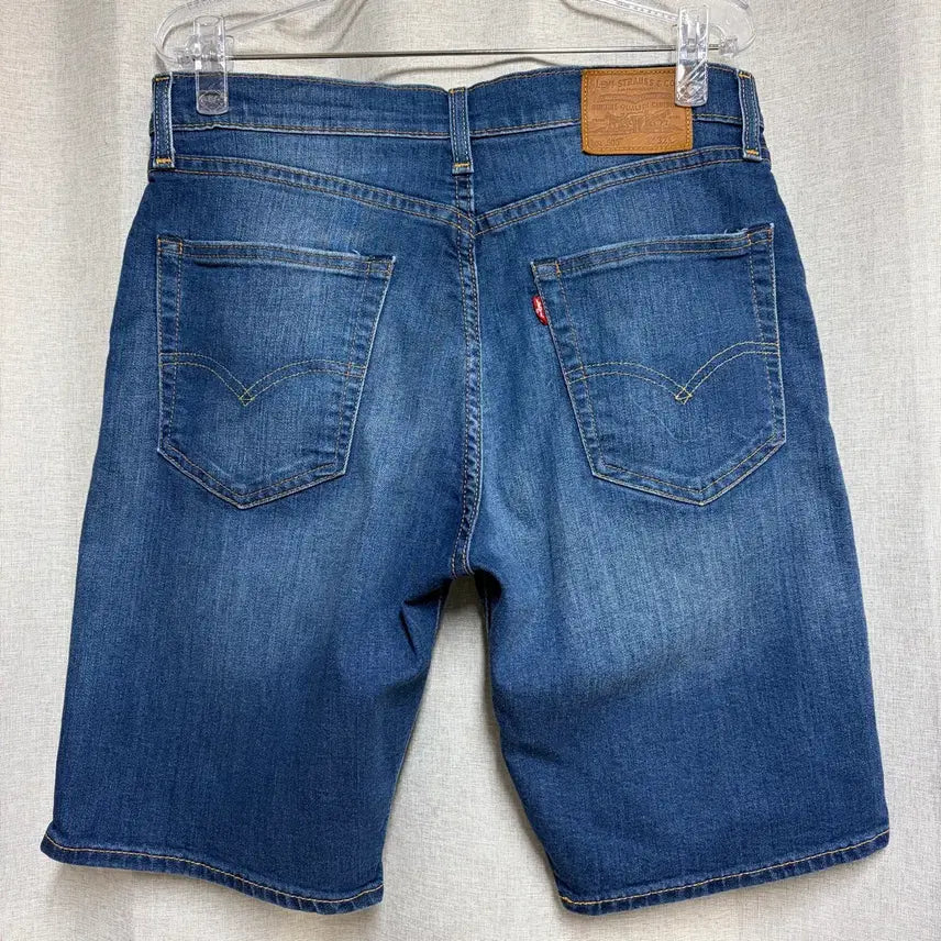 [BUNJANG] Levi's 505 Premium Denim Shorts W32 Medium Wash / 리바이스 505 프리미엄 데님 반바지 W32 중청