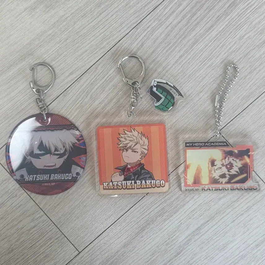 [BUNJANG] My Hero Academia Bakugo Katsuki Acrylic Keychain / 히로아카 바쿠고 키링 아크릴