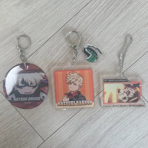 [BUNJANG] My Hero Academia Bakugo Katsuki Acrylic Keychain / 히로아카 바쿠고 키링 아크릴