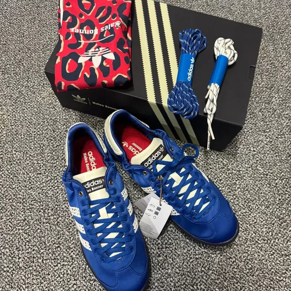 [BUNJANG] Adidas x Wales Bonner Karinta Sneakers Blue (US 10 / 280mm) / 아디다스x웨일스보너 카린타(karinta)280 블루