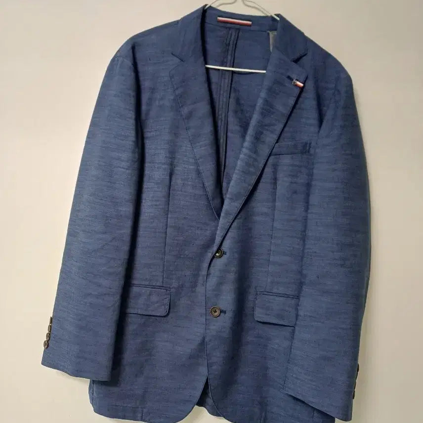 [BUNJANG] Tommy Hilfiger Men's Linen Blend Casual Jacket / 남성 타미힐피거 봄.가을 여름 캐주얼 린넨자켓 (새상품급.스반105)
