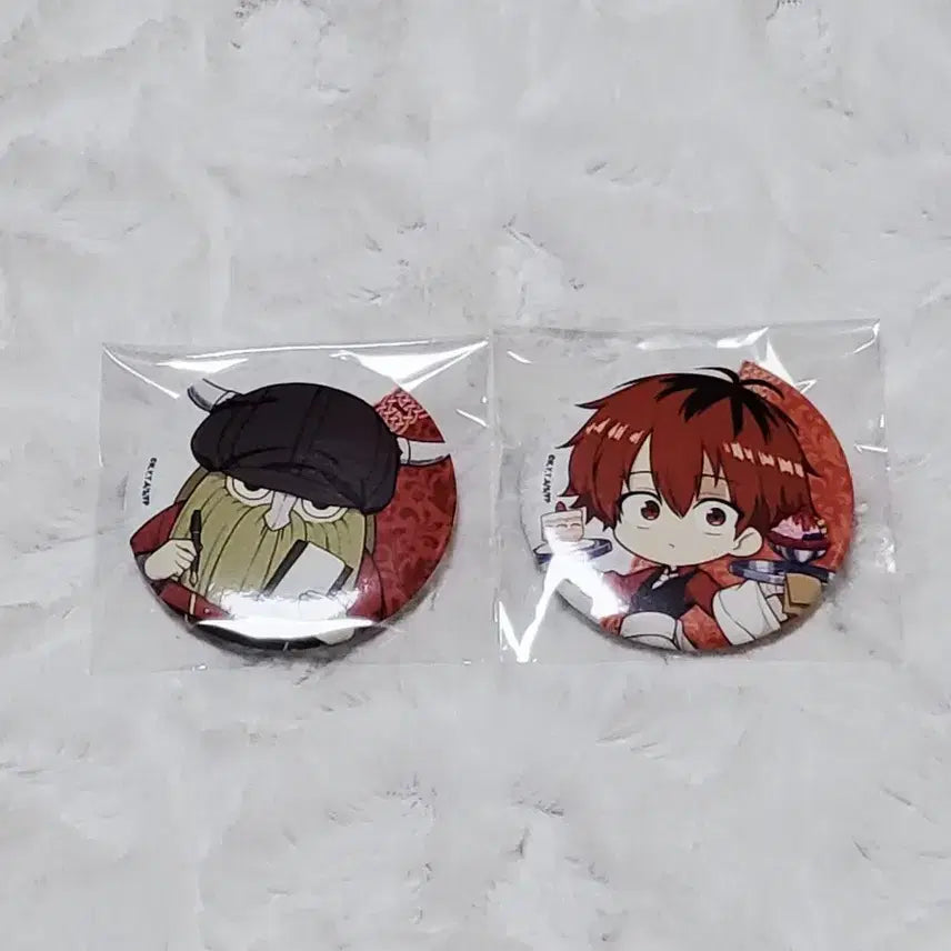 [BUNJANG] Frieren: Beyond Journey's End Anime Cafe Animate Bundle Set / 장송의프리렌 캔뱃지 카페 애니메이트 일괄 프리렌 슈타르크 콜라보