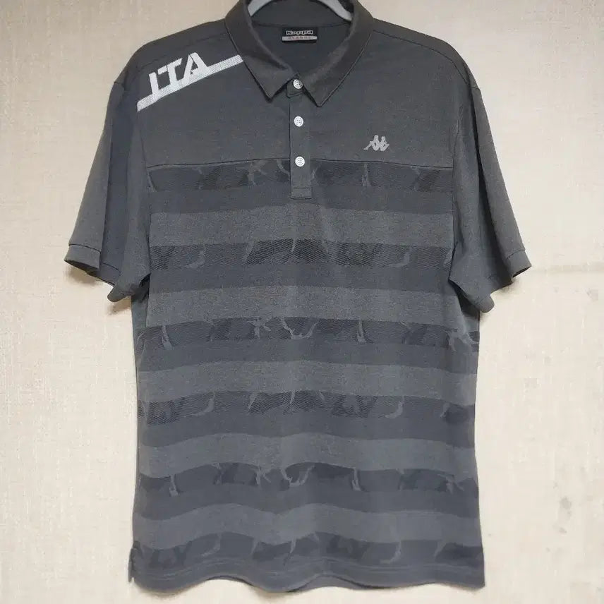 [BUNJANG] Kappa Short Sleeve Collar T-Shirt / 카파/105) 반팔카라티