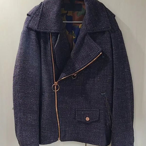[BUNJANG] Lucky Chouette Tweed Rider Jacket / 럭키슈에뜨(LUCKY CHOUETTE) 트위드 라이더 자켓