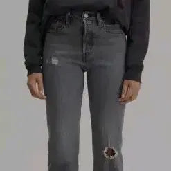 [BUNJANG] Levi's Wedge Straight Fit Women's Denim Jeans / 리바이스 웨지 스트레이트핏 여성 데님