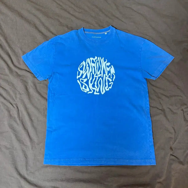 [BUNJANG] Sunflower Blue Short-Sleeve T-Shirt (M) / [M] 선플라워 블루 반팔 티셔츠