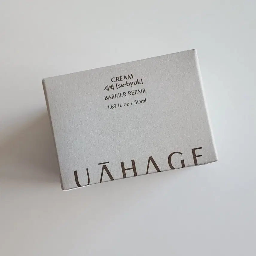 [BUNJANG] Uahanly Morning Cream Barrier Repair 50ml / 미개봉 새제품) 우아하게 새벽크림 베리어 리페어 50ml