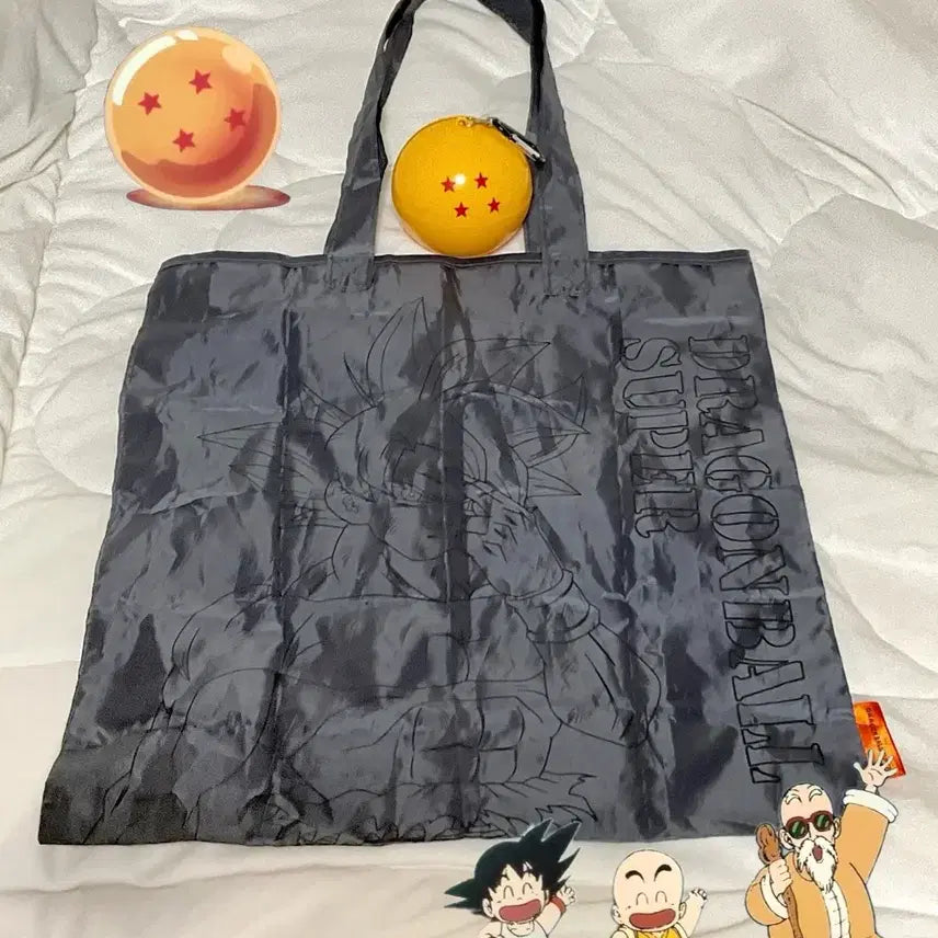 [BUNJANG] Dragon Ball Four-Star Ball Bag / 드래곤볼 4성구(가방,장바구니) 판매