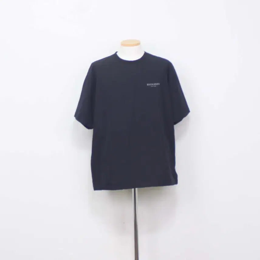[BUNJANG] BUCKAROO Men's Premium Woven Round T-Shirt Black L (100) / [정품] 버커루 남성 우븐 라운드티 운동 스포츠 100 정인샵