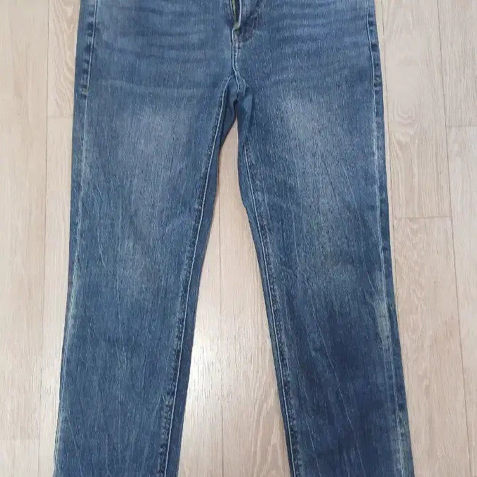 [BUNJANG] Plac Slim Fit Denim Jeans (Medium Blue Wash) / 플랙 Plac 중청 슬림핏 데님 33