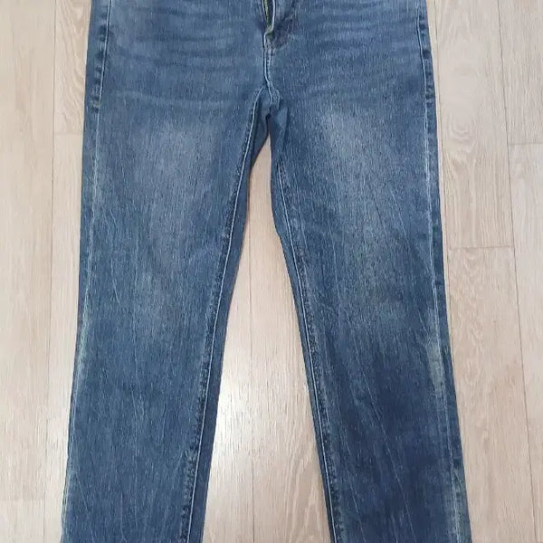 [BUNJANG] Plac Slim Fit Denim Jeans (Medium Blue Wash) / 플랙 Plac 중청 슬림핏 데님 33