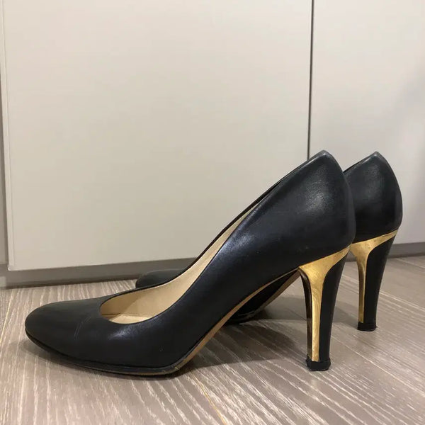 [BUNJANG] Jimmy Choo Black Heels 35 1/2 Pumps / 지미추 블랙 힐(225) 35 1/2