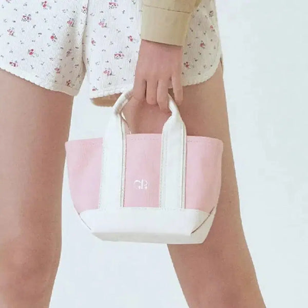 [BUNJANG] Grove GR Tote Bag Pink / 그로브 GR 토트백 핑크