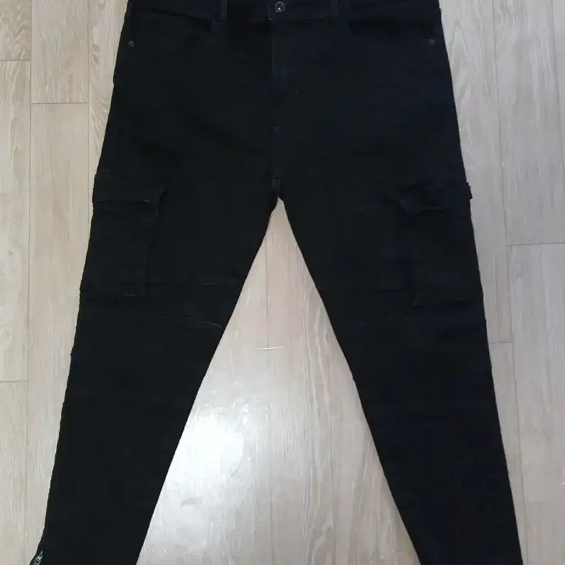 [BUNJANG] Zara Black Skinny Biker Jeans 36 / 자라 Zara 스키니 바이커 블랙진 36 스판