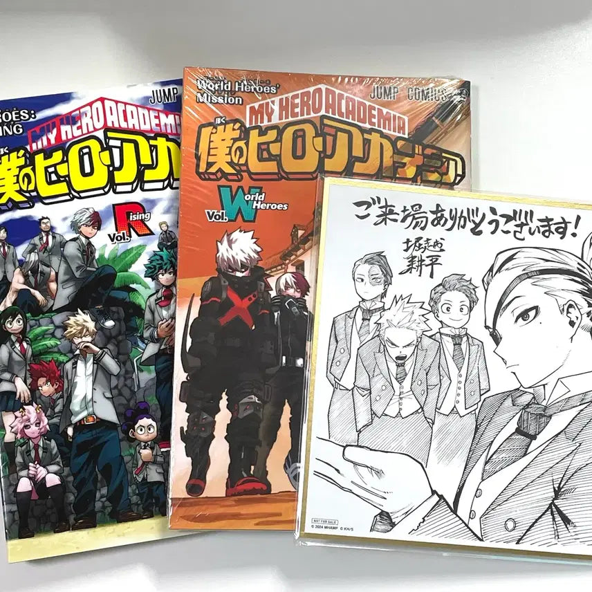 [BUNJANG] My Hero Academia Movie Bonus Booklet & N-Sikji Bundle / 내림X /일괄)나의히어로아카데미아 극장판특전 소책자RW,유아넥스트N색지
