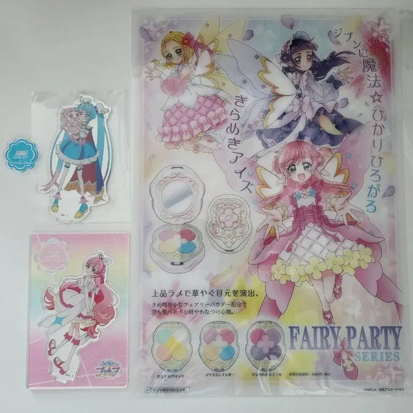 [BUNJANG] Sky! Pretty Cure Prism Acrylic Stand & Clear Poster Set / 스카이 프리큐어 프리즘 아크릴 스탠드 마시로 클리어 포스터