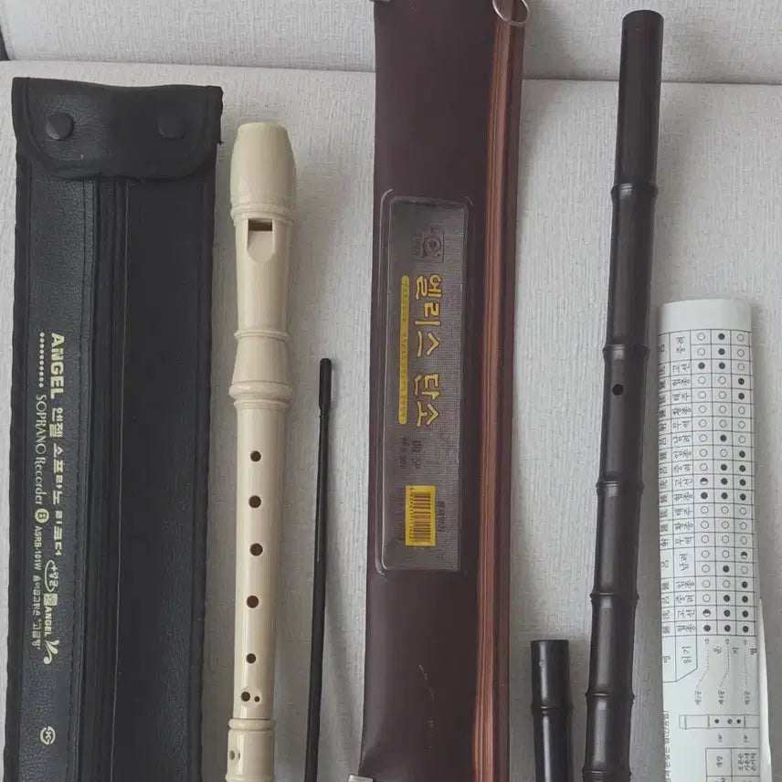 [BUNJANG] Angel Soprano Recorder & Elise DanSo Set / (악기)엔젤 리코더 + 엘리스 단소