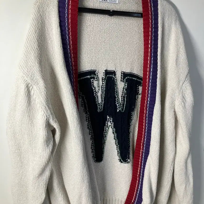 [BUNJANG] Zara Ivory Line Cardigan L / 자라 가디건 L