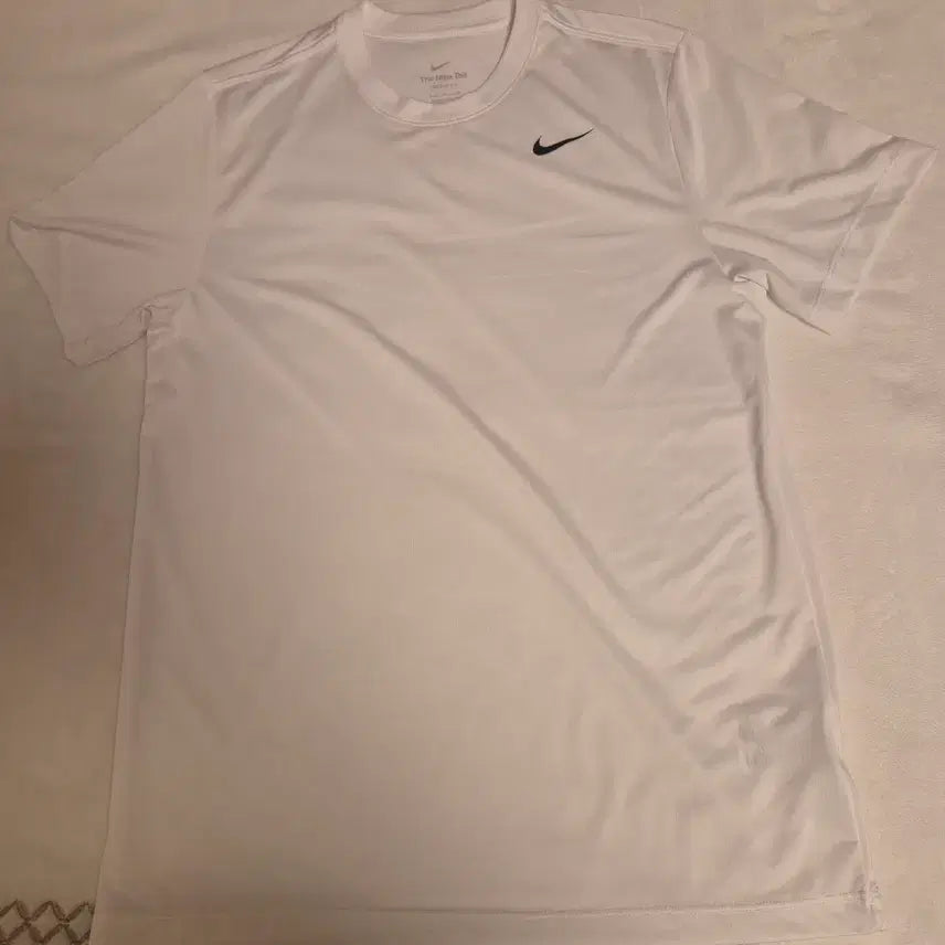 [BUNJANG] Nike Dri-FIT Short Sleeve T-Shirt White L / 나이키 드라이핏 반팔티 화이트 L