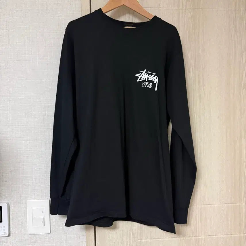 [BUNJANG] Stüssy Paris Long Sleeve T-Shirt Size S / 스투시 파리 롱슬리브 S